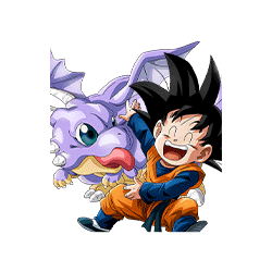 Cheerful Young Ones Goten (Kid) & Icarus Jr.