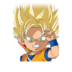 Challenging the Demon Realm Super Saiyan Goku (Mini) (DAIMA)